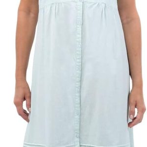 Women's Cotton Sleeveless Nightgown, One Size